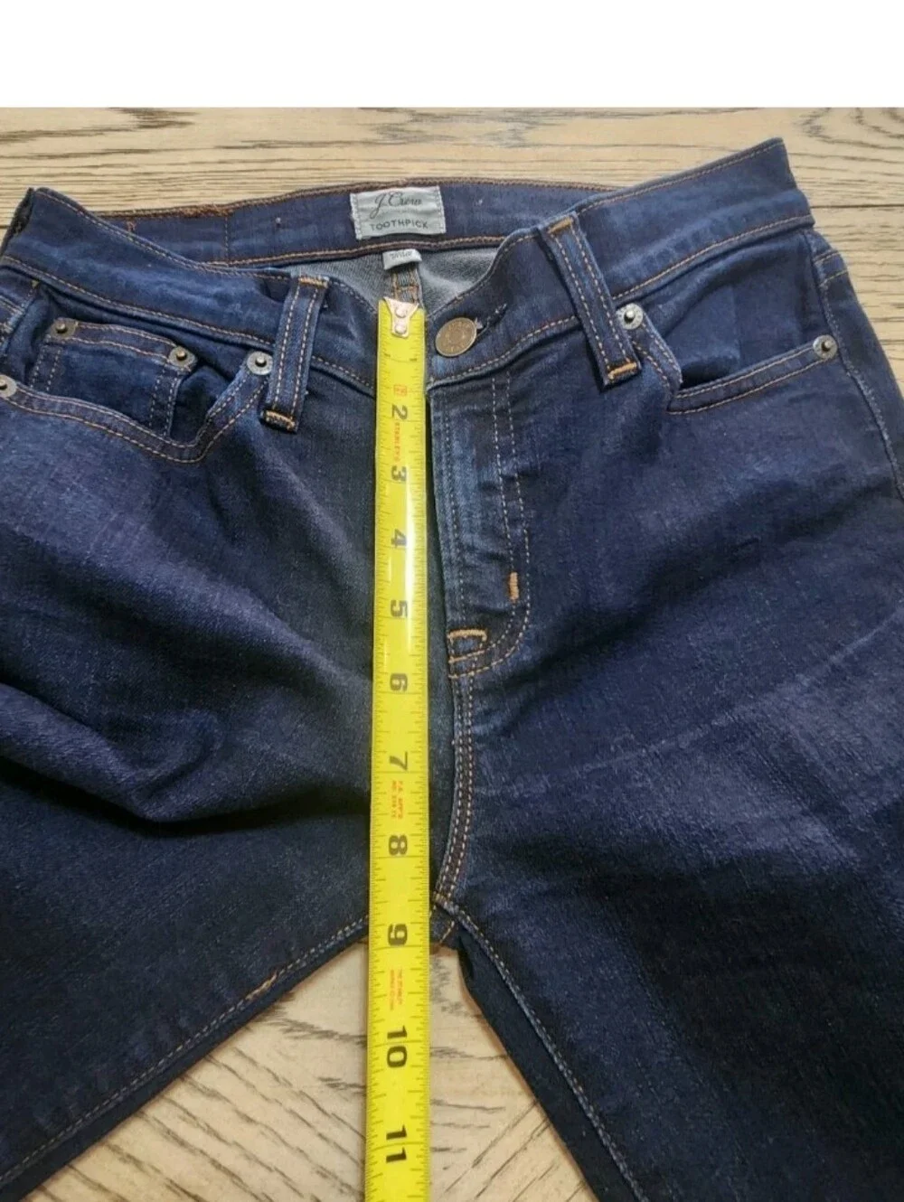 J.Crew Jeans Women's Blue Denim Toothpick Skinny Size 26